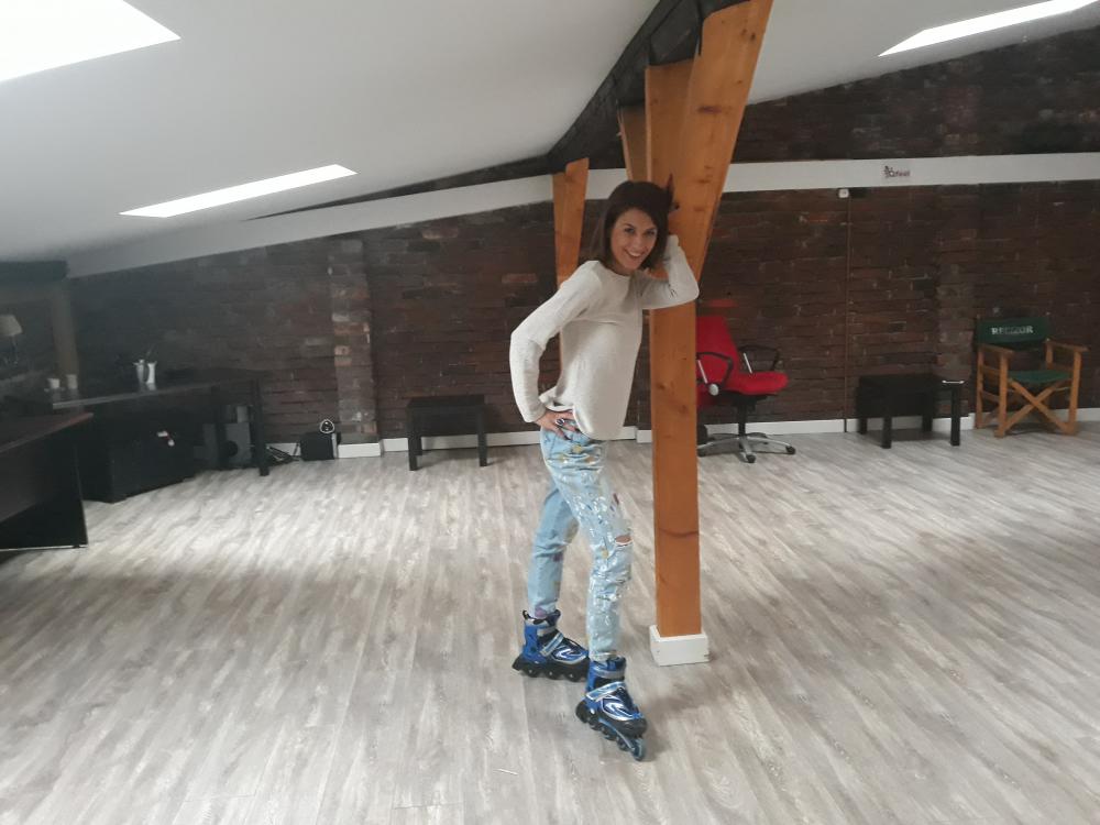 Arina Delcea - RollerSkating